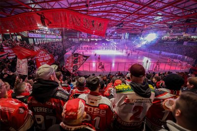 4042 Zuschauer und damit weniger als erwartet verfolgten die Partie am Ostersamstag.