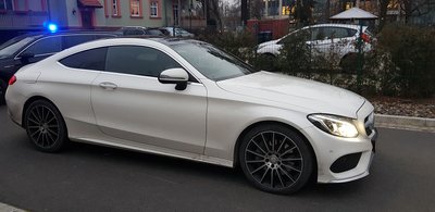 MB C400 im Stadtgebiet von Hoyerswerda.