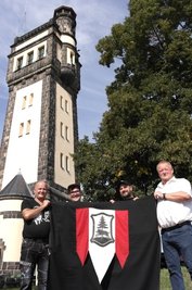 Bei der Eröffnung nach der Sanierung im September 2020 war im Turm noch alles in Ordnung. 