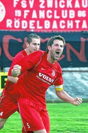 Alexander Köcher trug in seiner aktiven Zeit auch als Kapitän des FSV Zwickau Verantwortung. 