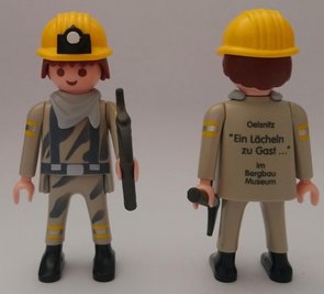 Zur Symbolfigur geworden: der Playmobil-Bergmann. 
