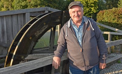 Hans-Jürgen Bayerl ist Wanderwegewart in Oederan und lädt zur Spurensuche des Bergbaus in Oederan ein. 