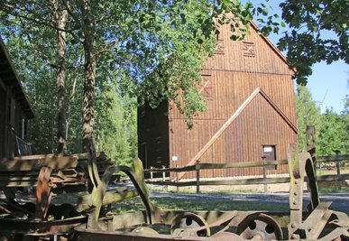 Das Schachthaus des VII. Lichtlochs des Rothschönberger Stollns in Halsbrücke steht ebenfalls Besuchern offen. 