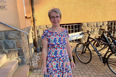Katrin Weigold (Freie Wähler Mittelsachsen) aus Helbigsdorf.