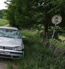 Nach wie vor steht der Wagen in Lichtenstein. Nur die polnischen Kennzeichen sind mittlerweile weg.