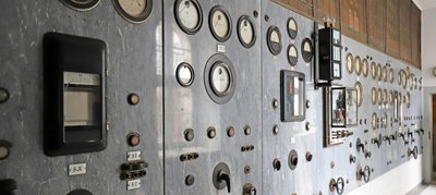 Die gigantische Schaltwarte in den Gebäuden des Drei-Brüder-Schachtes kann am Wochenende besichtigt werden. 