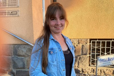 Rebecca Ruscher (Dorfverein Mulda).