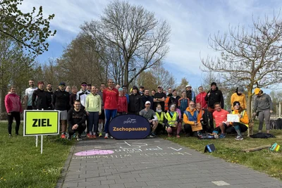 Zur Premiere der Laufveranstaltung in Frankenberg kamen rund 50 Teilnehmer.
