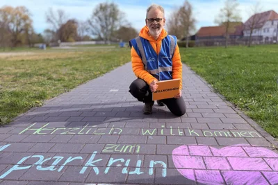 Mike Brendel hat den Zschopauaue-Parkrun in Frankenberg etabliert.