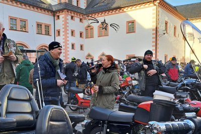 Mit der Atmosphäre des Wintertreffens war Patrizia Meyn (Mitte) auch bei den vergangenen beiden Auflagen zufrieden.