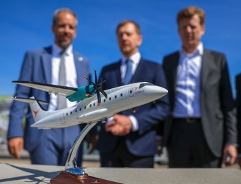 Experten sehen in neuen Regionalflugzeugen Chancen für kleinere Flughäfen. (Archivbild) 