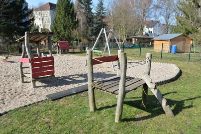 Für Bauarbeiten wird ein Spielplatz in Freiberg ab 23. März gesperrt.