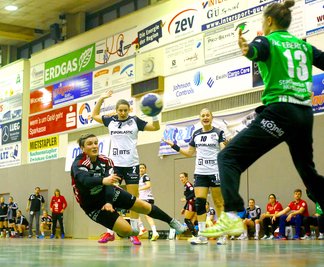 Die Handballerinnen des BSV Zwickau unterlagen am Samstag gegen die TG Nürtingen.