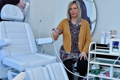  Monique Schneider, Hauptamtlicher Vorstand der Friseurgenossenschaft Hair Line aus Bad Elster.