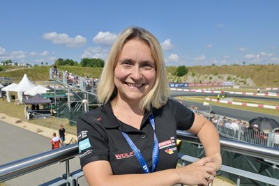 Nadin Pohlers trägt als Prokuristin viel Verantwortung in der Arena E.