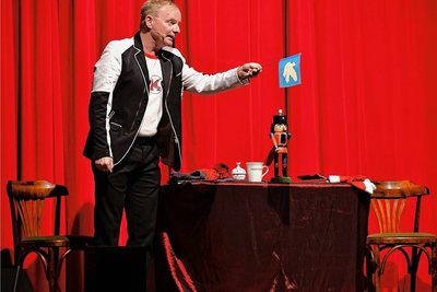 Uwe Steimle war im Freiberger  Tivoli zu Gast.