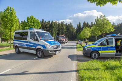 Ein Motorrad und ein Auto sind am Donnerstag bei Ehrenfriedersdorf zusammengestoßen.