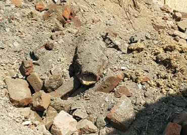 Vor einem guten Jahr wurde diese Fliegerbombe, die in Plauen gefunden wurde, gesprengt. 