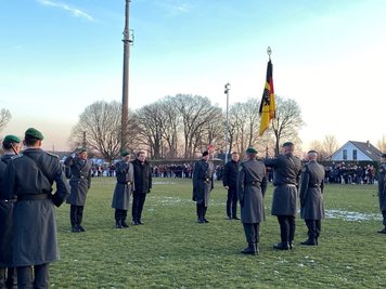 Das öffentliche Gelöbnis der Rekruten der Bundeswehr fand schon mehrfach in Mittweida statt. 