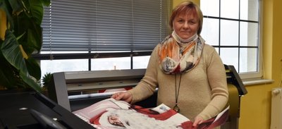 Claudia Stowasser engagiert sich für den Einzelhandel in der Stadt Oederan. 