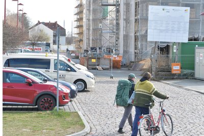 Seit Jahren eine Baustelle: der Bahnhof Freiberg.
