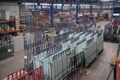 Blick in eine der Produktionshallen des Unternehmens im Oelsnitzer Industriegebiet Johannisberg.