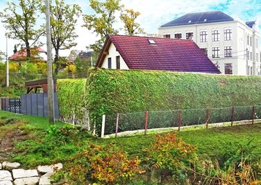 Noch bis zum vorigen Jahr stand hier das Gebäude.