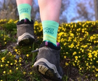 Ein echter Hingucker: die Vogtlandsocken. 