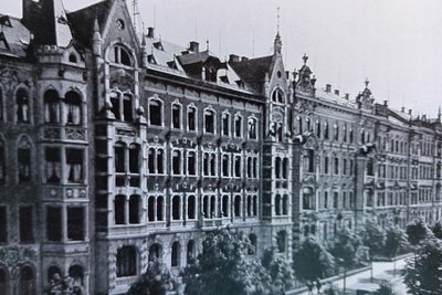 Die Kastanienstraße wurde später nach dem Oberbürgermeister Heinrich Beck benannt.