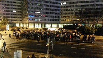 Cegida hat am Montagabend zum vierten Abendspazierung in Chemnitz aufgerufen.