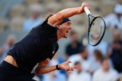 Auf seinen Aufschlag war mal wieder Verlass: Alexander Zverev.