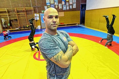 Will die Nachwuchs-Elite im Ringen schulen: Farshid Varankesh, der aus dem Iran stammt. 
