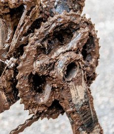 Der Schlamm hinterließ Spuren, sorgte für Defekte und auch Stürze.