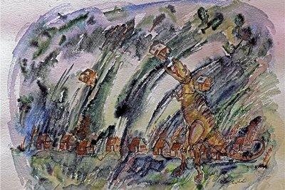 "Tornado 2022 " von Violetta Terlyha.