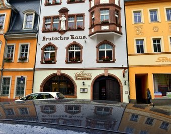 Im Hotel "Deutsches Haus" in Mittweida, welches ebenfalls zur Travdo-Kette zählt, konnten während des Lockdowns nur Geschäftsreisende unterkommen.