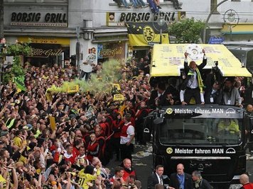 Eine ganze Stadt feiert den BVB