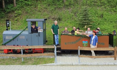 Mit der Rittersgrüner Feldbahn sind am kommenden Samstag wieder Mondscheinfahrten möglich. 