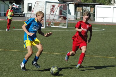 Engeres Spielfeld: Die Kleinfeldtore müssen jeweils an den Strafraumgrenzen aufgestellt werden.