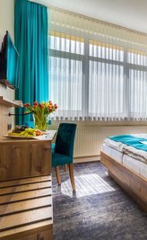 Im Travdo-Hotel im Harz wurden die Zimmer während des Lockdowns erneuert. 