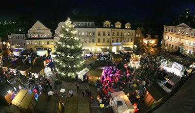 Der Weihnachtsmarkt Hainichen ist nun offiziell abgesagt. 