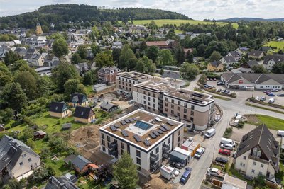 Ein Teil des 20 Millionen Euro teuren Gebäudekomplexes konnte am Montag besichtigt werden.