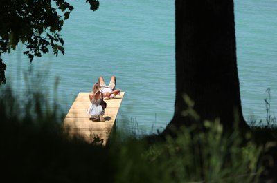 Die deutschen Badegewässer bekommen von der Umweltagentur Topnoten. (Symbolbild)