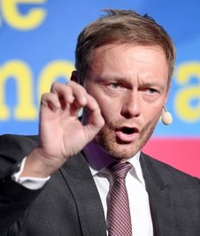 Jung und dynamisch: FDP-Chef Christian Lindner stellt sich erneut zur Wahl.