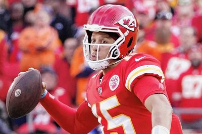 Chiefs-Patrick Mahomes brachte es in dieser Saison vor dem Superbowl auf 5771 Yards und 45 Touchdowns.