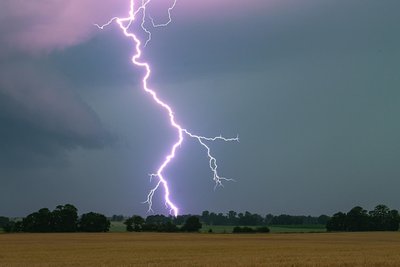 Am Dienstag und insbesondere am kommenden Wochenende müssen die Sachsen mit Gewittern rechnen.