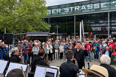 Bei mehreren Konzerten konnte die Big Band überzeugen und das Publikum begeistern.