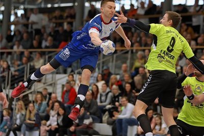 So kennen ihn viele Sportfans: Sebastian Poppitz gehört zu den torgefährlichen Leuten im Team des HC Glauchau/Meerane. 