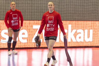 Fünf Jahre gehörte Eigengewächs Jasmina Gierga jetzt zum Erstliga-Kader der Handballerinnen des BSV Sachsen Zwickau.
