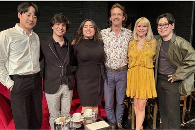 Machten die Matinee am Freiberger Theater zum musikalischen Erlebnis: Beomseok Choi, José Gutiérrez, Fernanda Allande, Frank Unger, Julia Domke und Inkyu Park (v.l.)