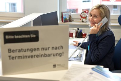 Die DRV-Rentenstelle befindet sich an der Glück-Auf-Straße in Freiberg.
